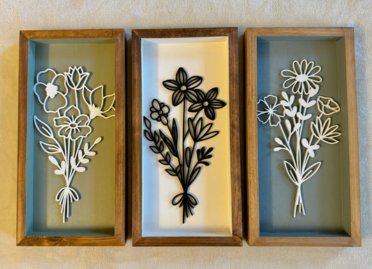 6x12 Flower Bouquet Signs