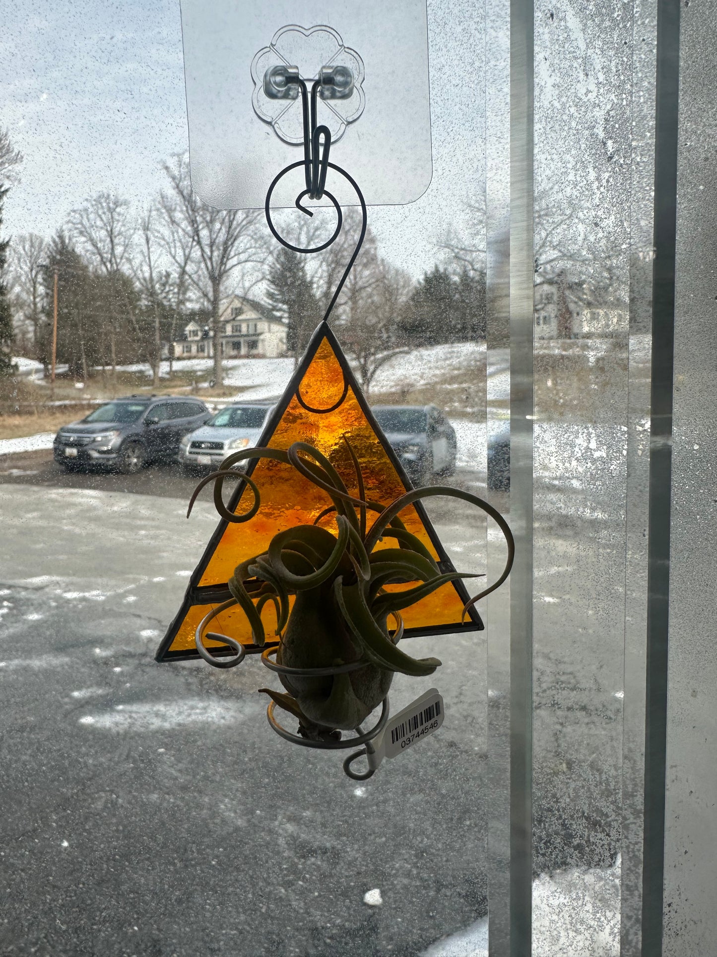 Stained Glass Rectangle Air Plant Holder