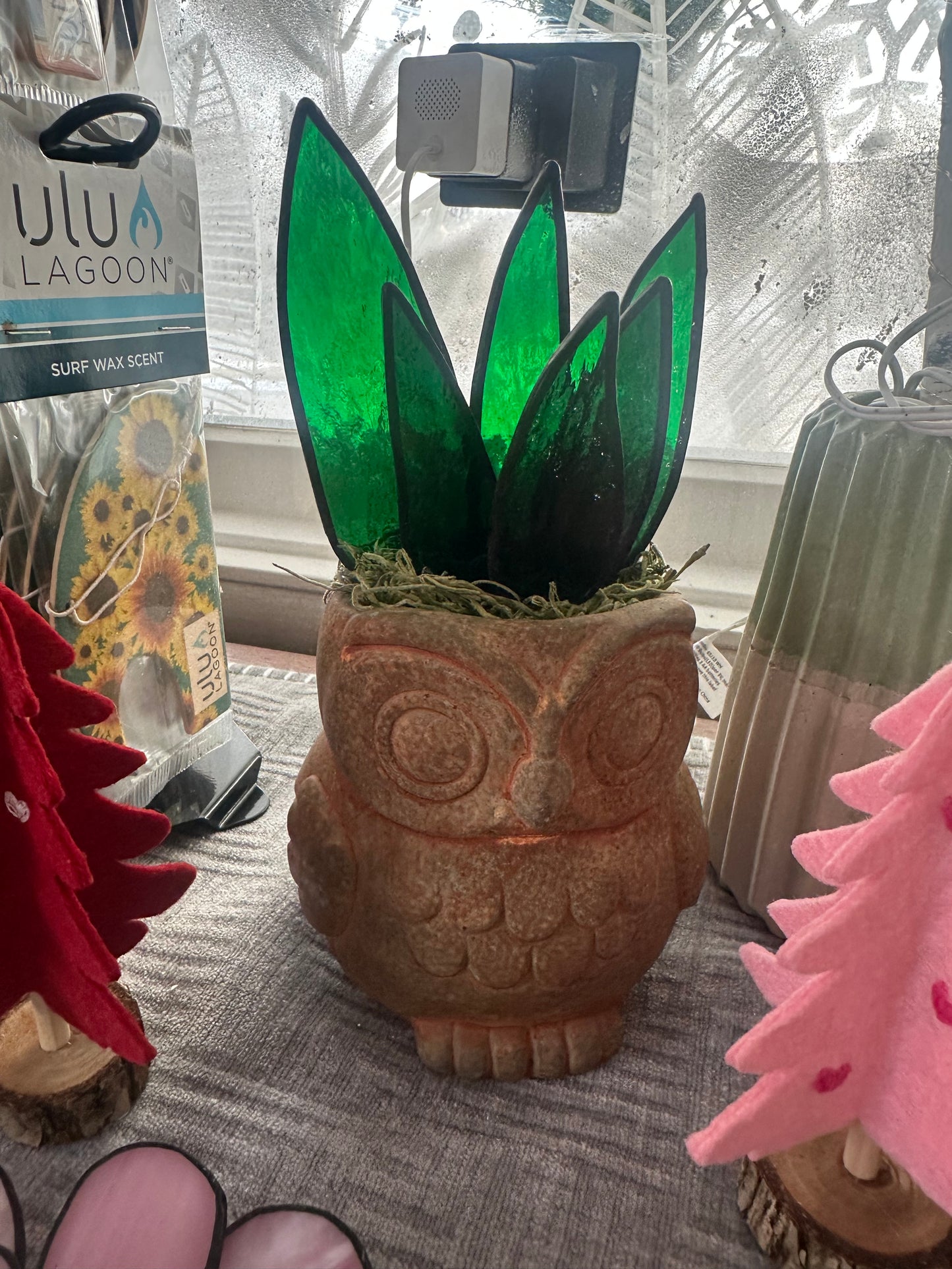 Stained glass plant