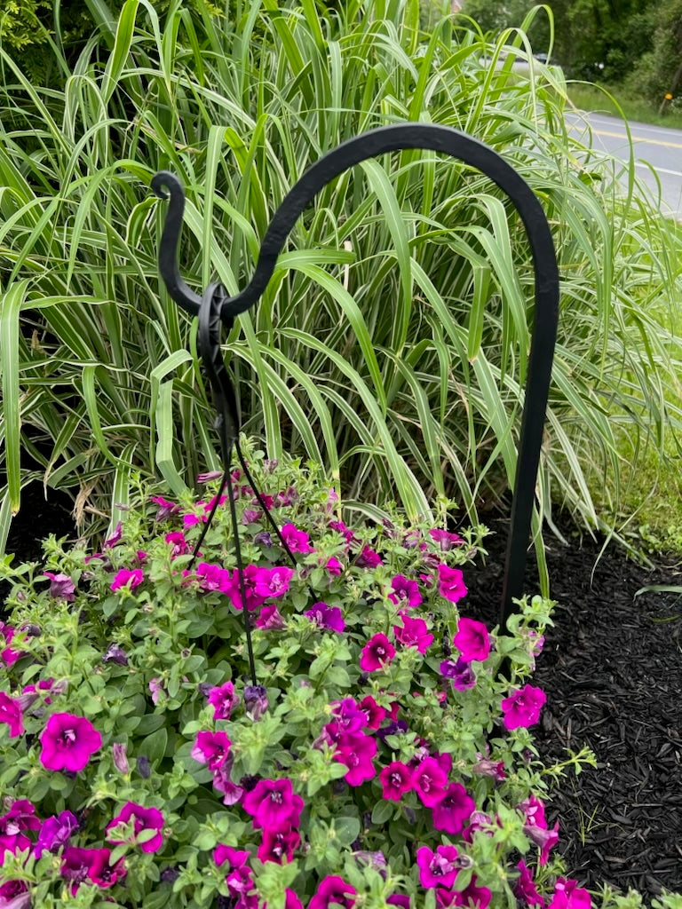 Forged Shepherd's Hook