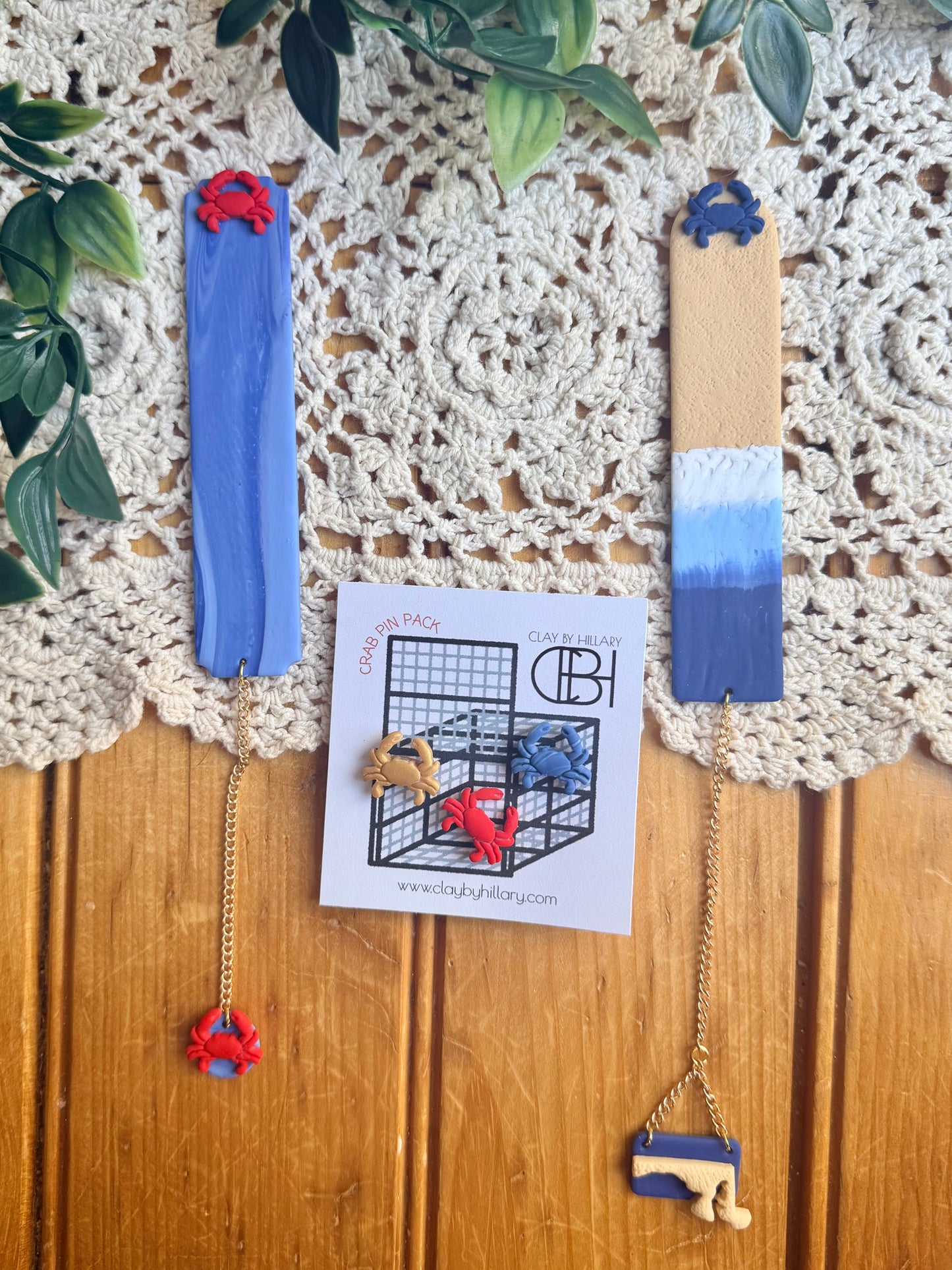 Polymer Clay Bookmarks By Hillary
