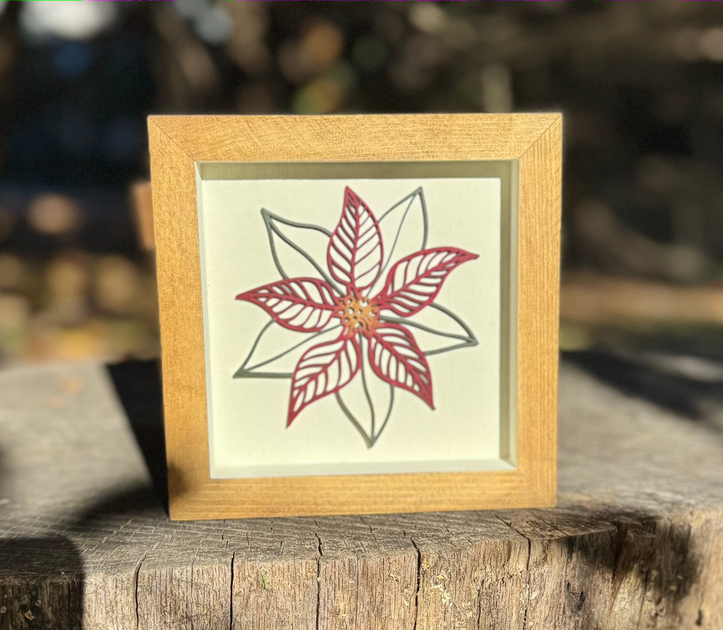 Poinsettia Sign