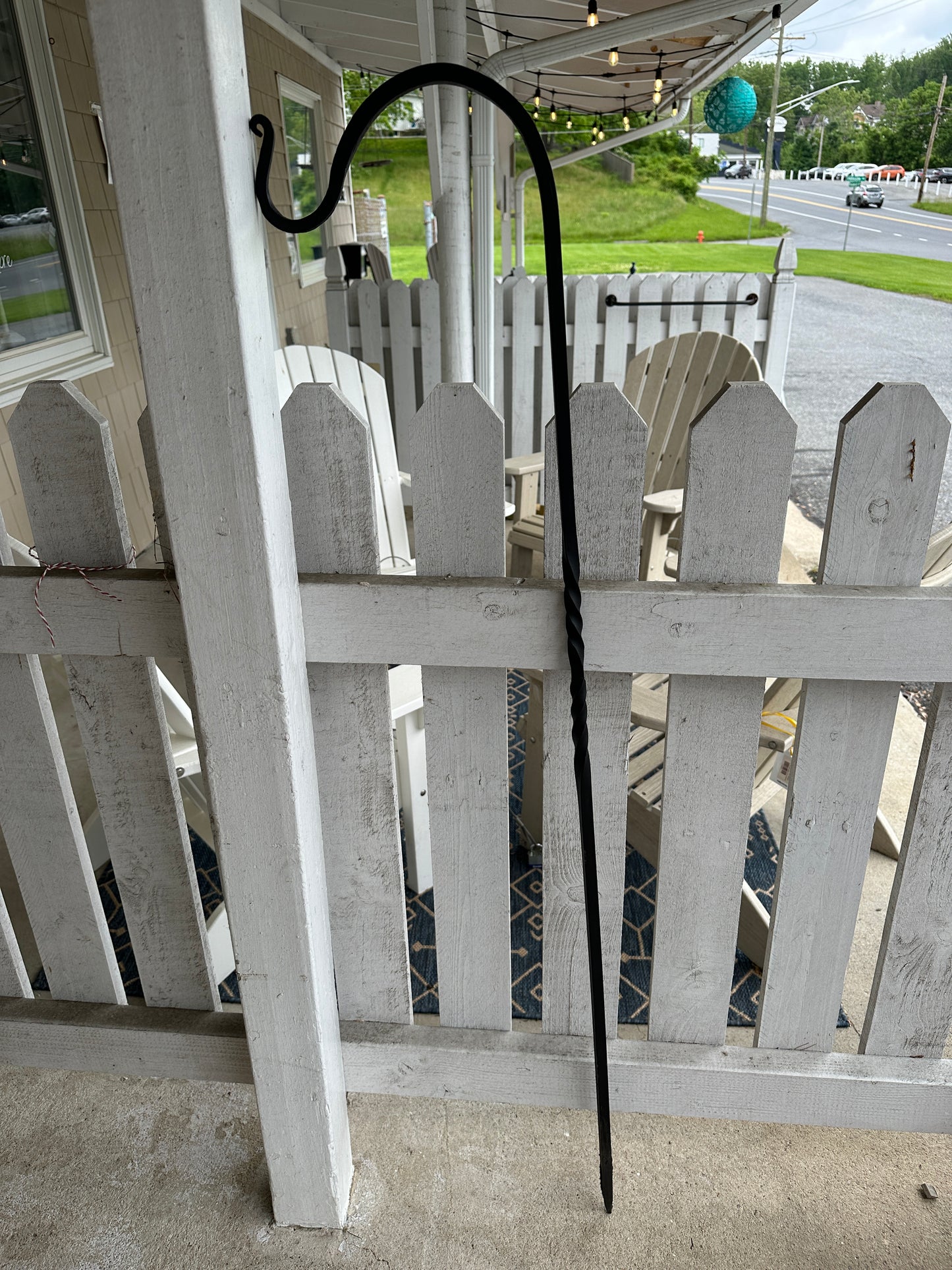 Forged Shepherd's Hook