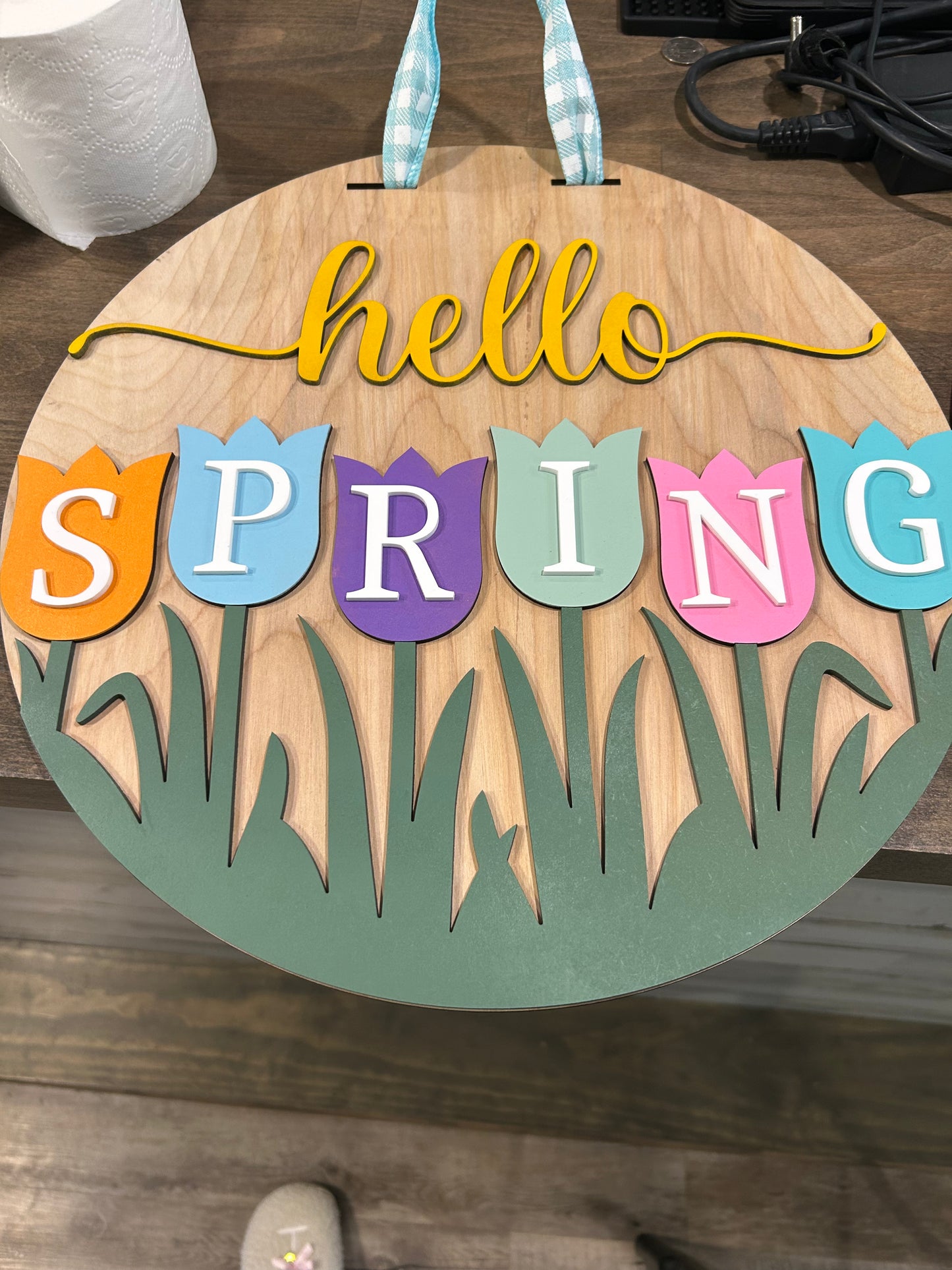 Hello Spring Round