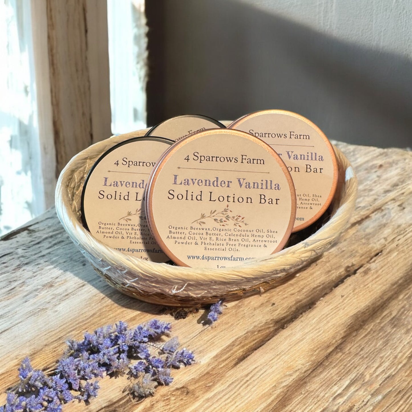 Solid lotion Bars