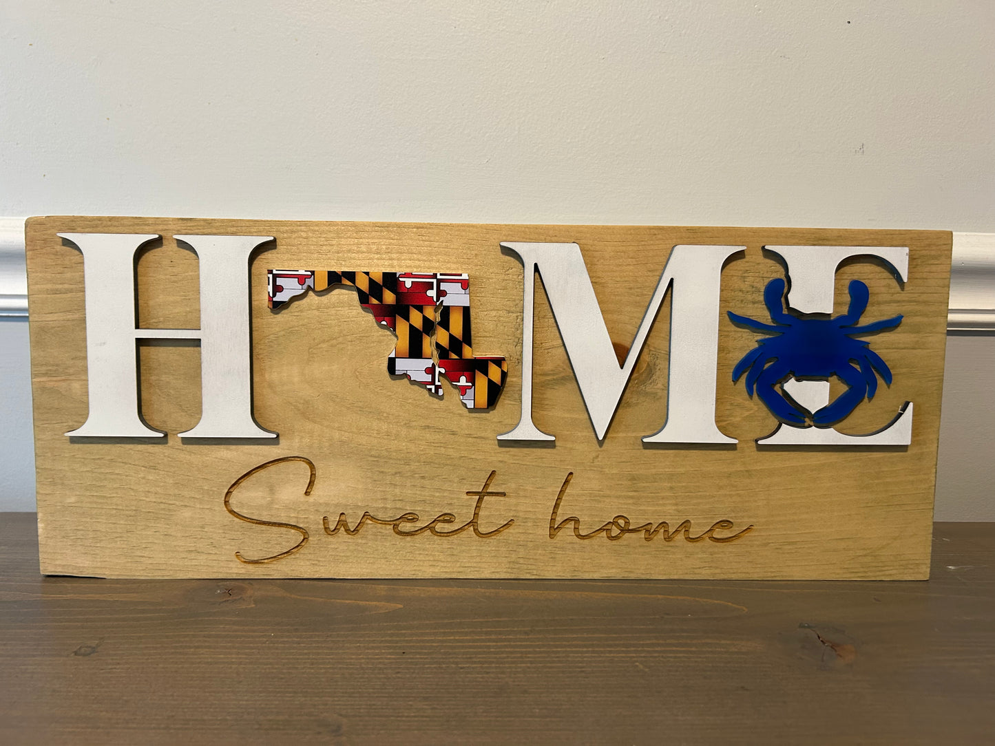 Wooden Home Sign