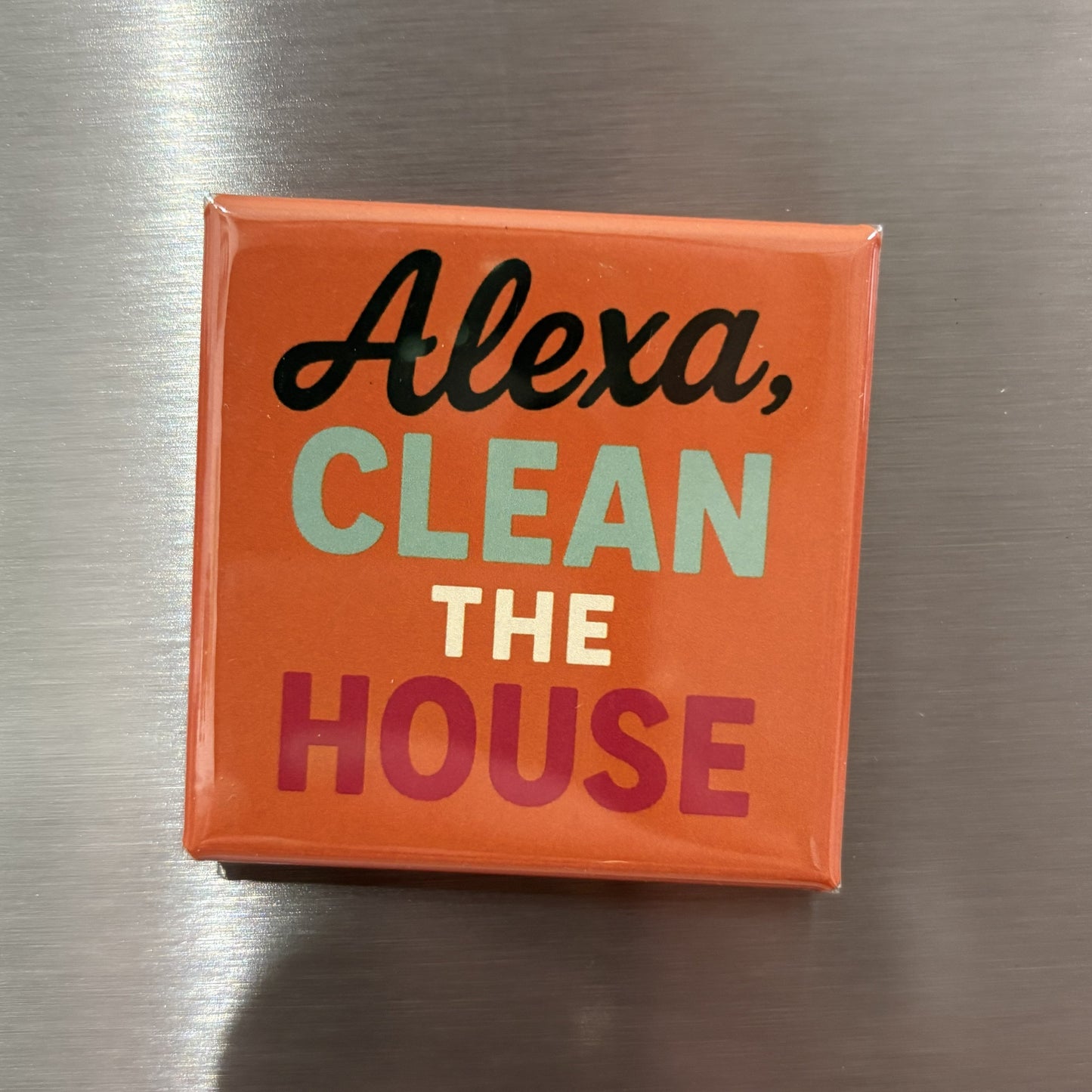 Alexa Clean The House - Magnet