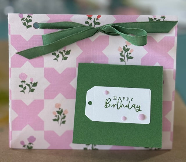 Sparkle Greetings Large Gift Bag + Card
