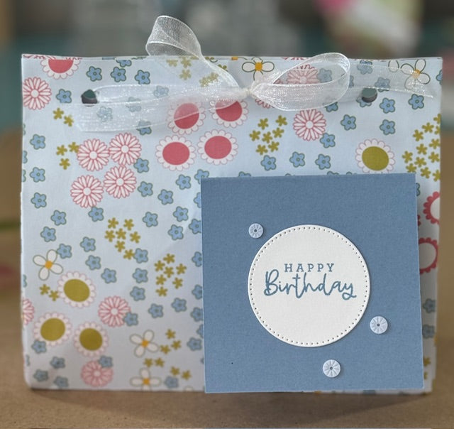 Sparkle Greetings Large Gift Bag + Card