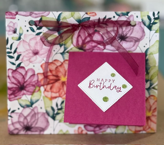 Sparkle Greetings Large Gift Bag + Card