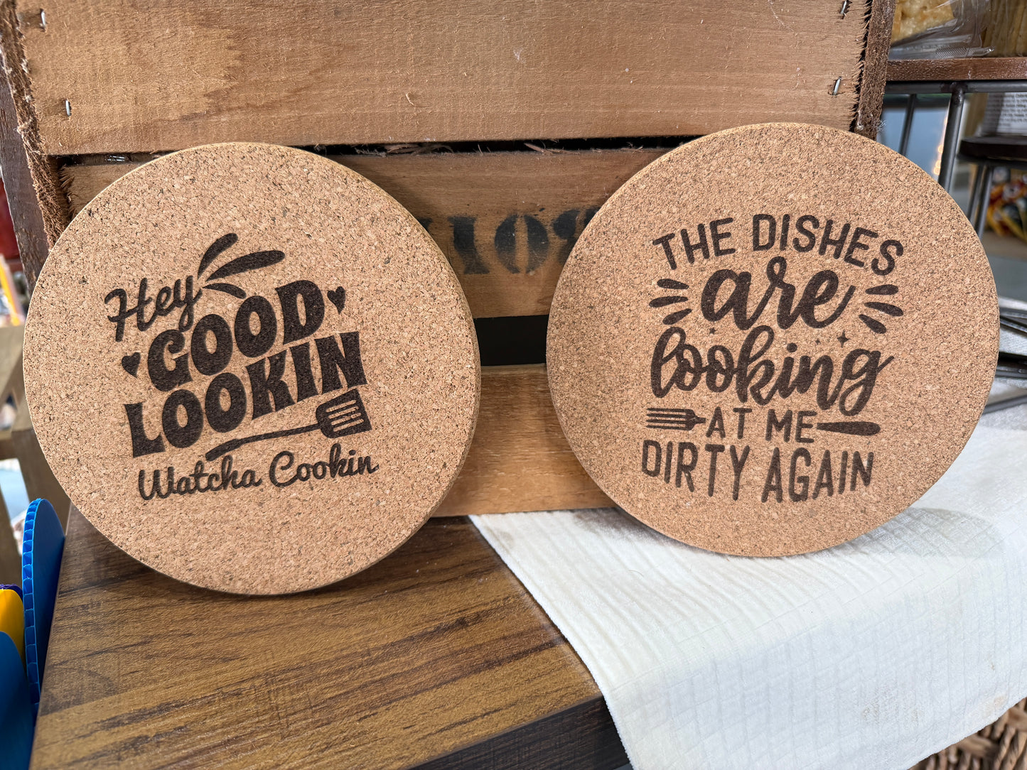 Snarky Cork Trivets