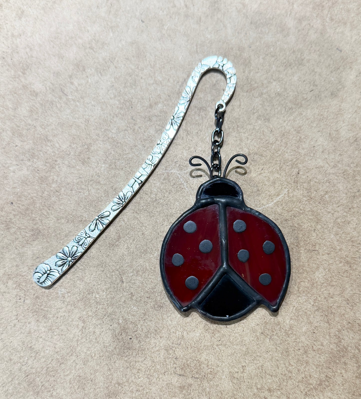 Ladybug bookmark