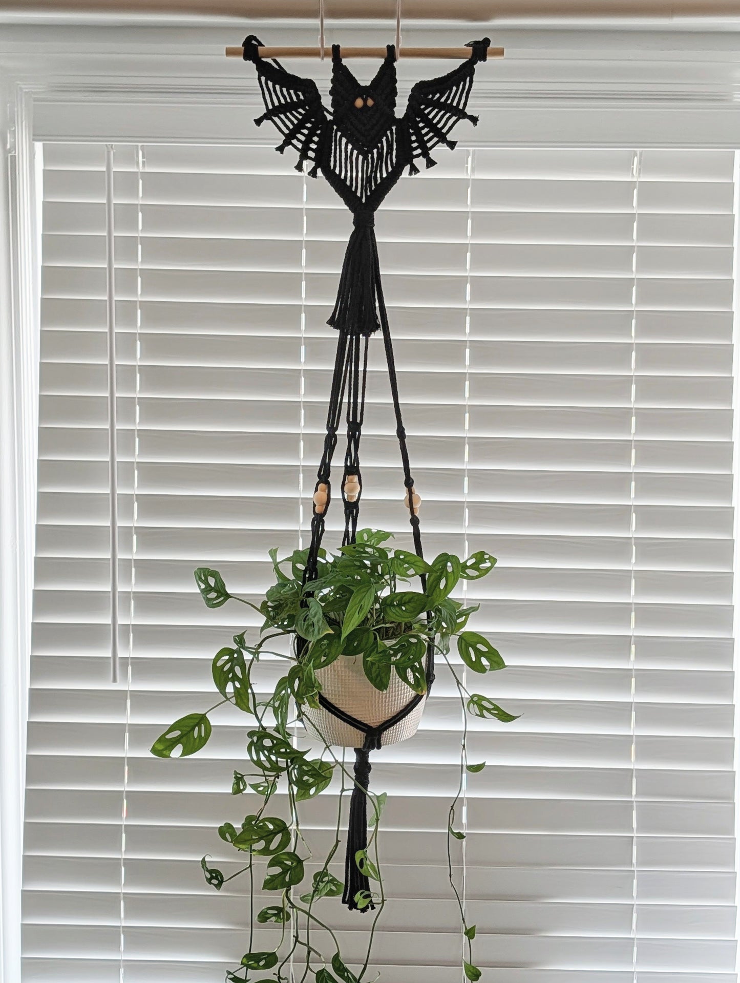 Macrame Bat Plant Hanger