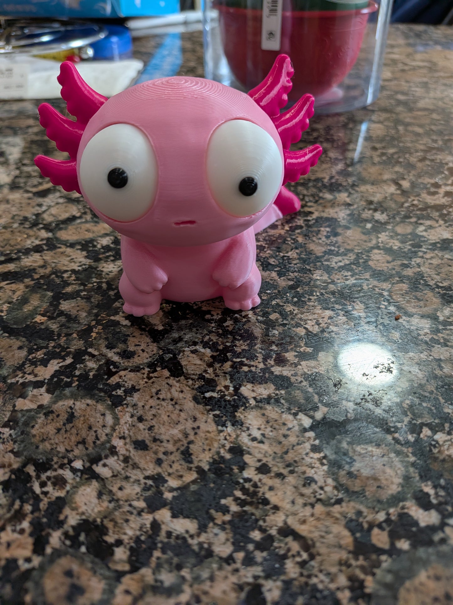 Goofy axolotl