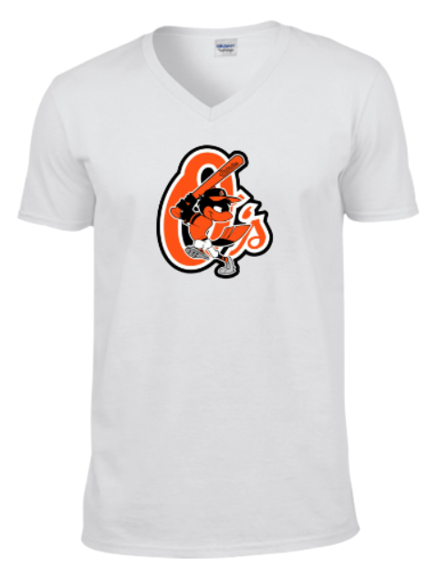O's white or grey V neck Short Sleeve shirt