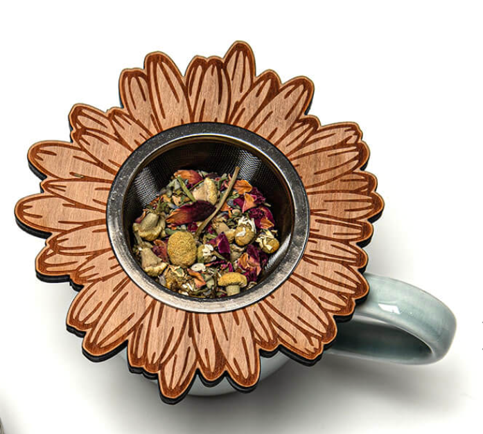 Wooden Tea Strainer