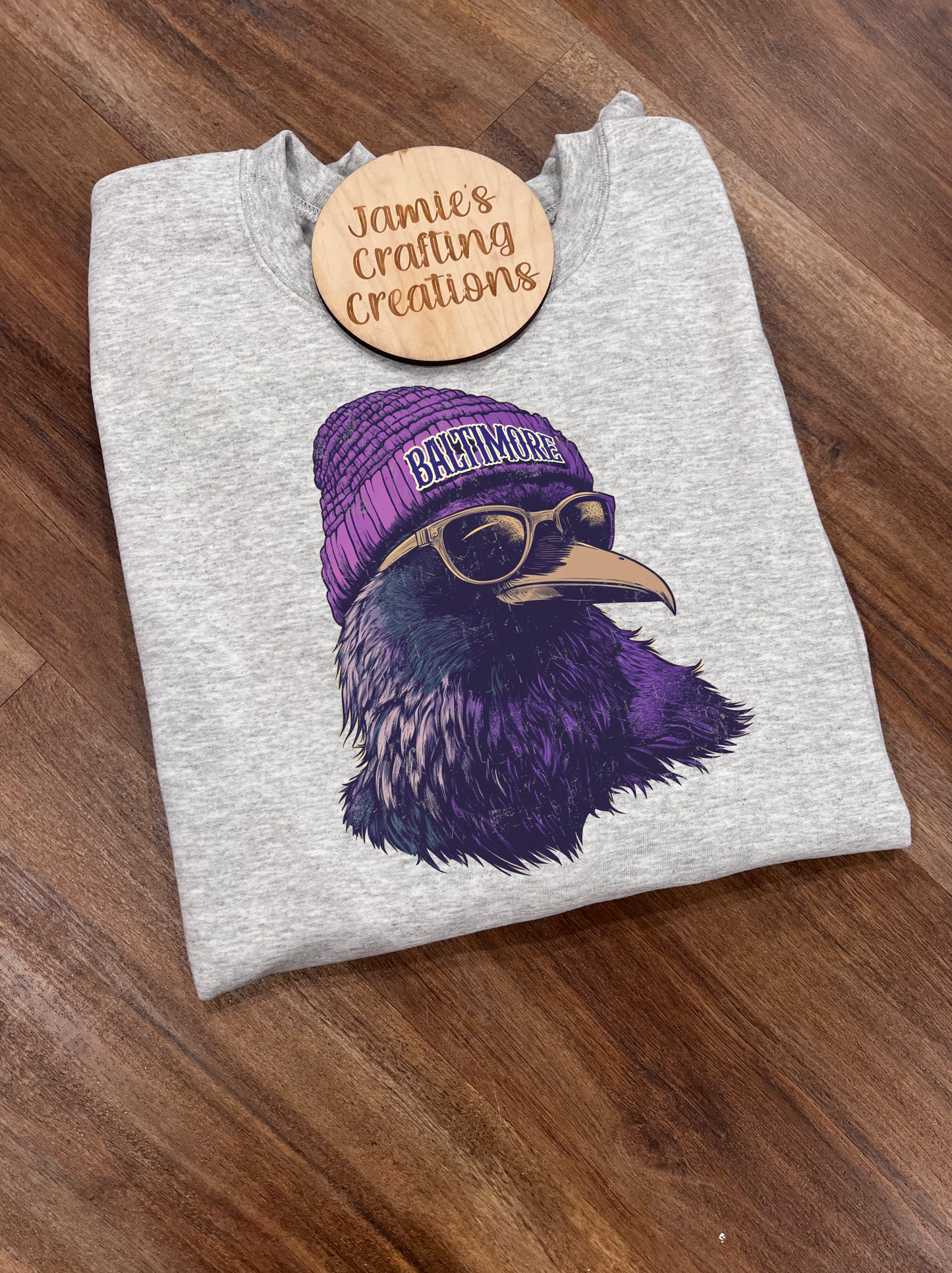 Baltimore bird crewneck