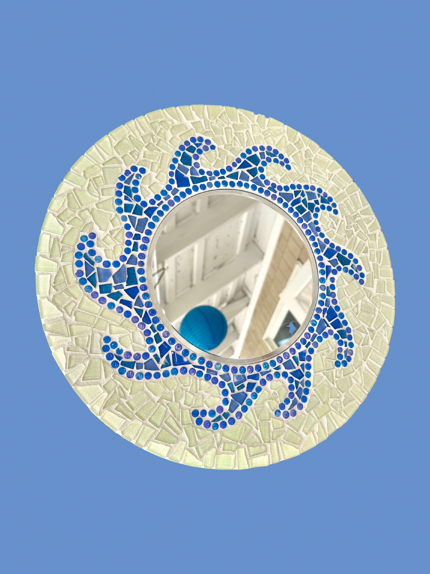 Wave Mirror Mosaic made by HaySimplicity