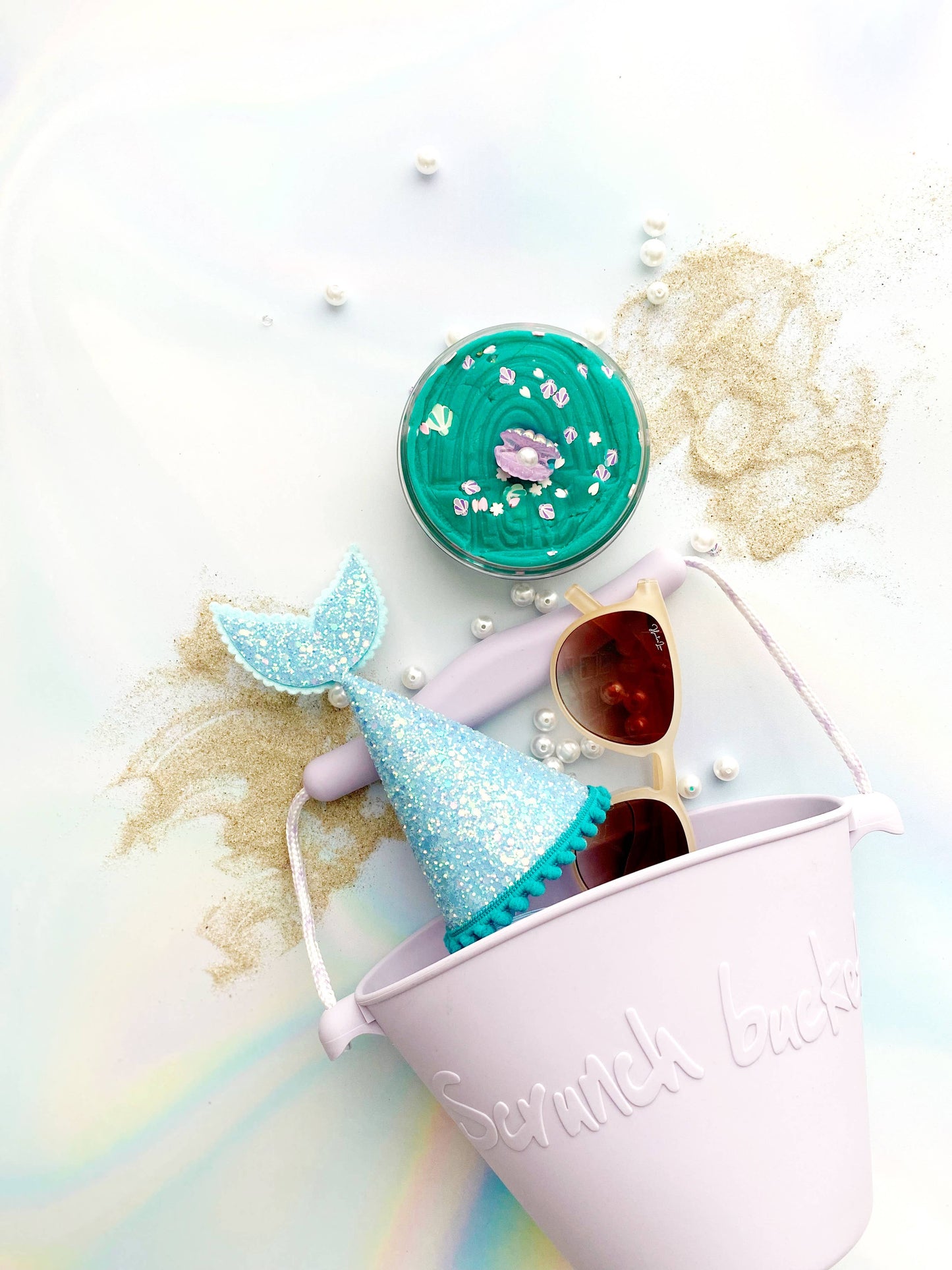 Mermaid Pearl Party (Tropical Punch) 4 Ounce KidDough