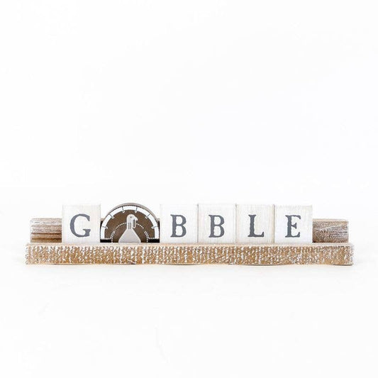 55201 - 13x2 ledgie kit (GOBBLE) FALL LETTERBOARD CLEARANCE