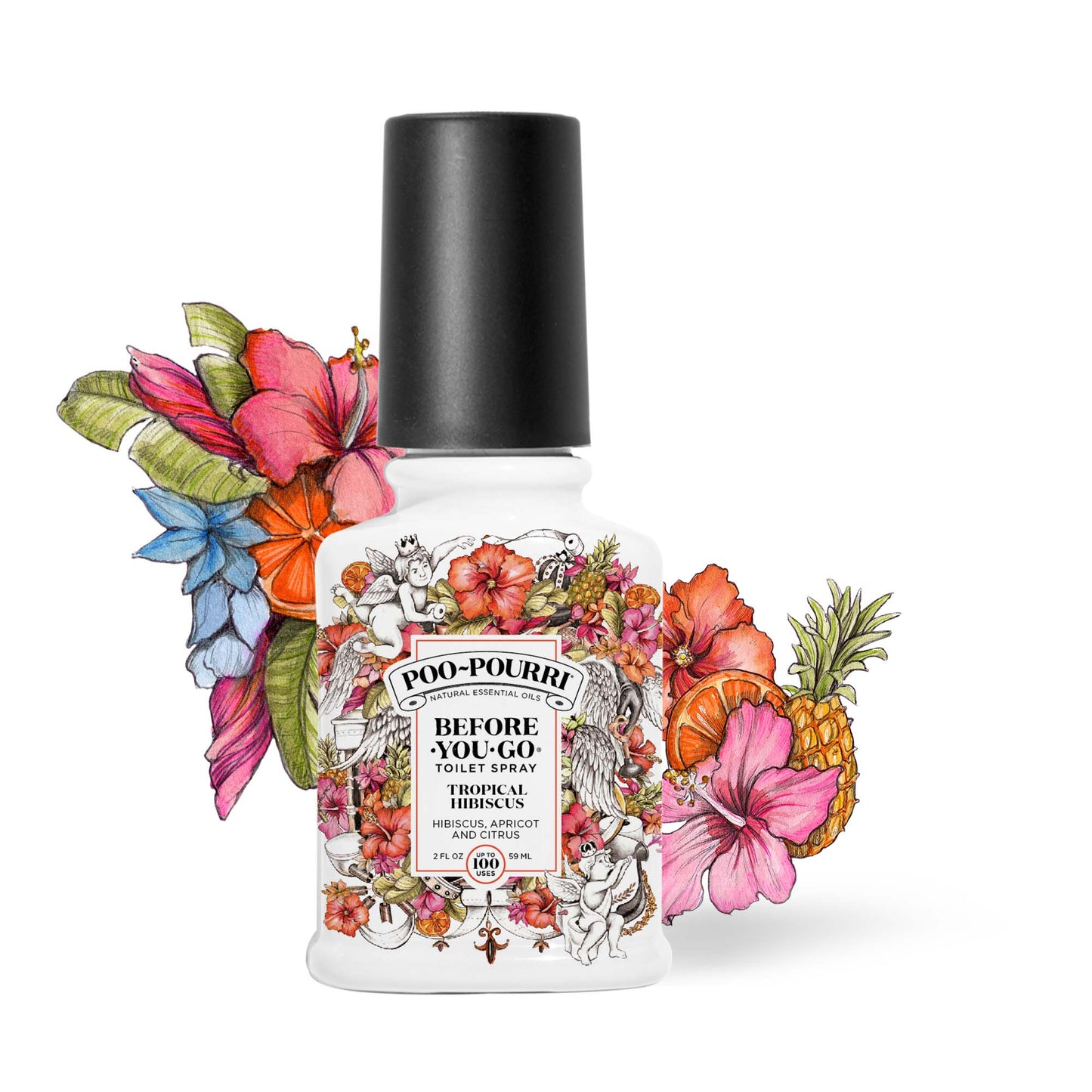 Poo~Pourri Tropical Hibiscus 2oz boxed
