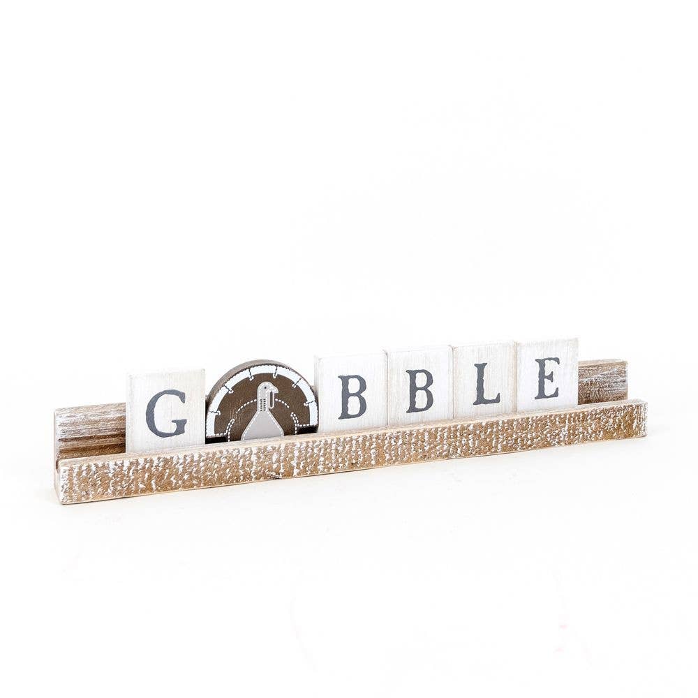 55201 - 13x2 ledgie kit (GOBBLE) FALL LETTERBOARD CLEARANCE