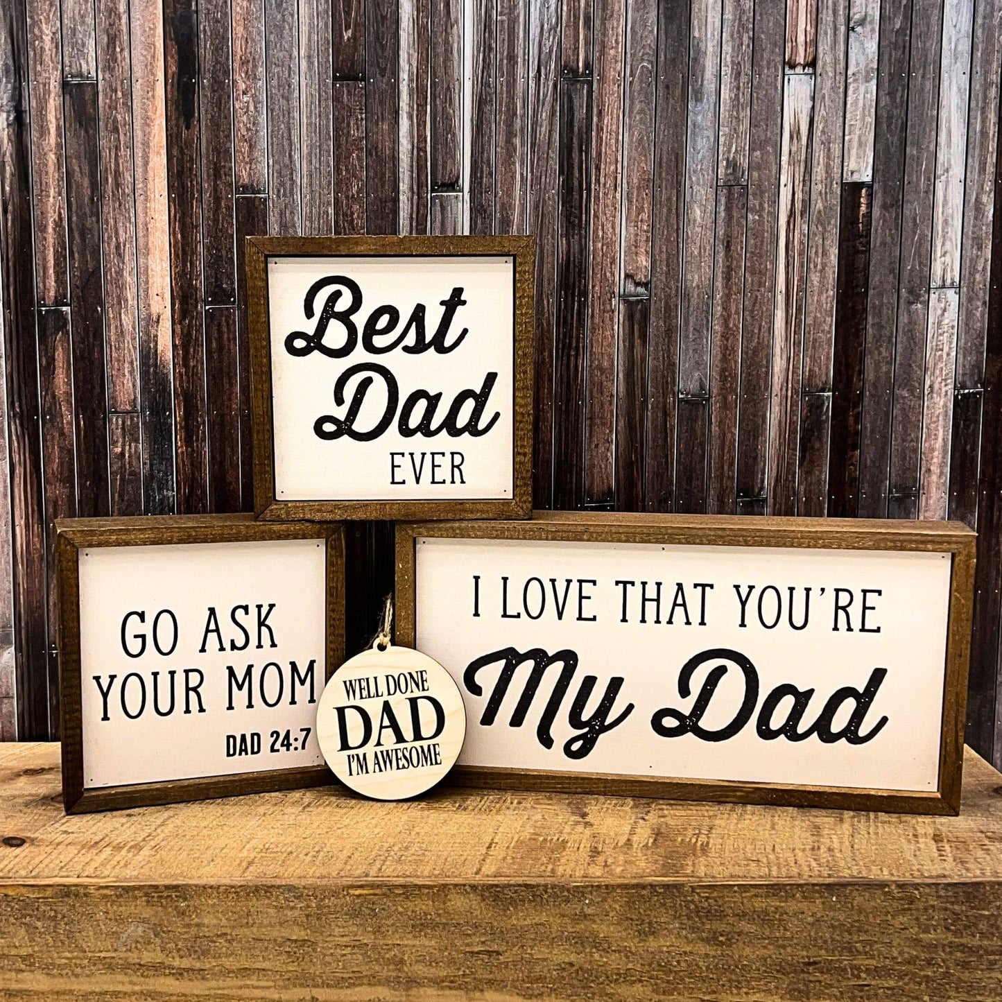 12x6 I Love That You're My Dad Fathers Day Gift Home Decor