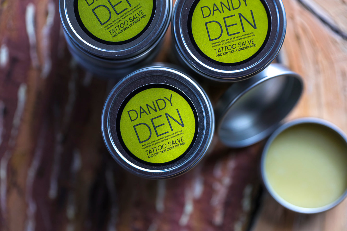 Dandelion Den Tattoo Salve and Skin Conditioner