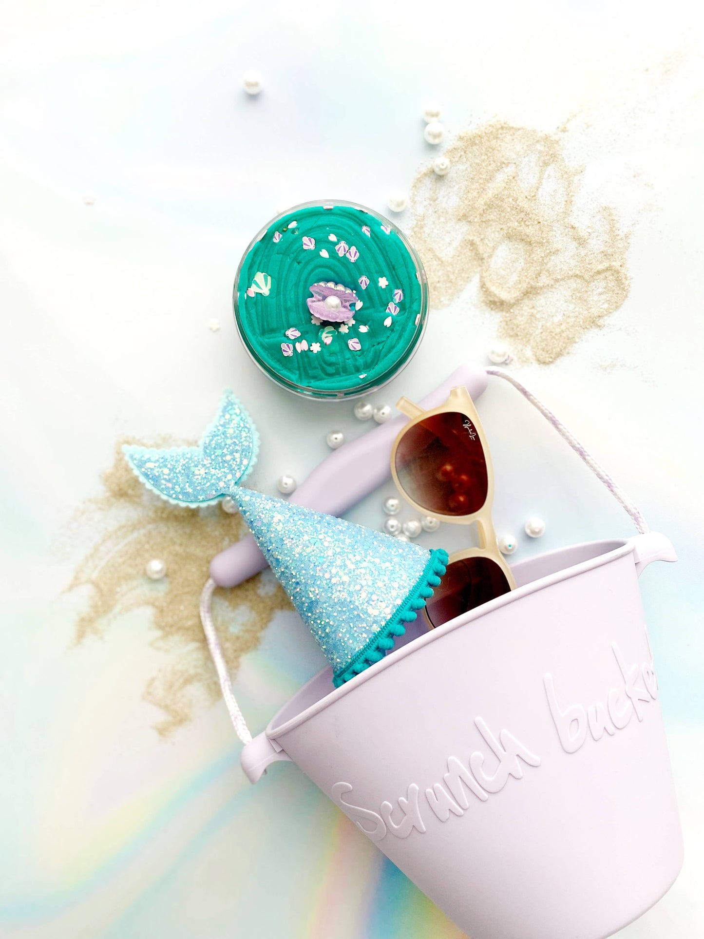 Mermaid Pearl Party (Tropical Punch) 4 Ounce KidDough