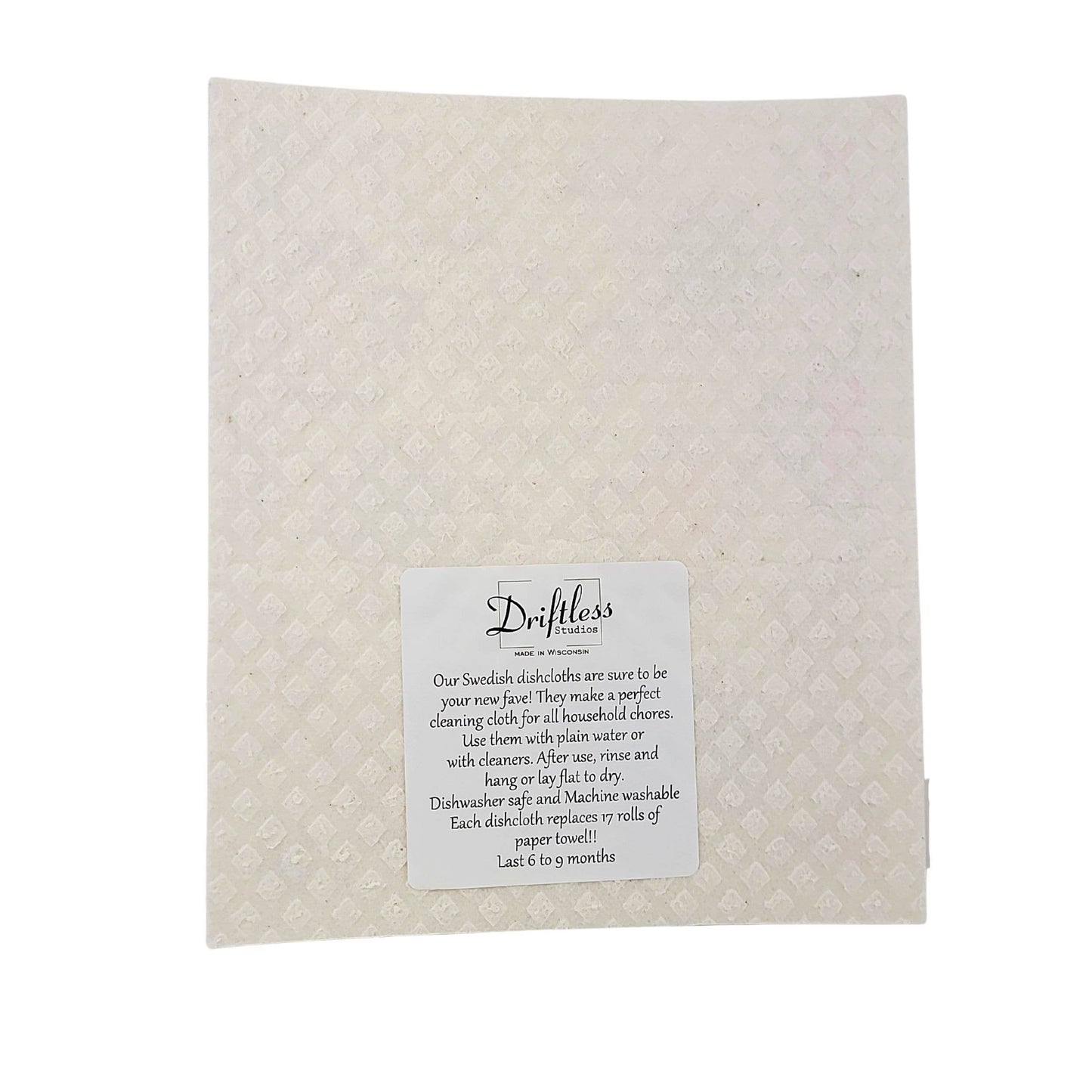I Wish You A Merry Christmas Swedish Dishcloths - Xmas Decor