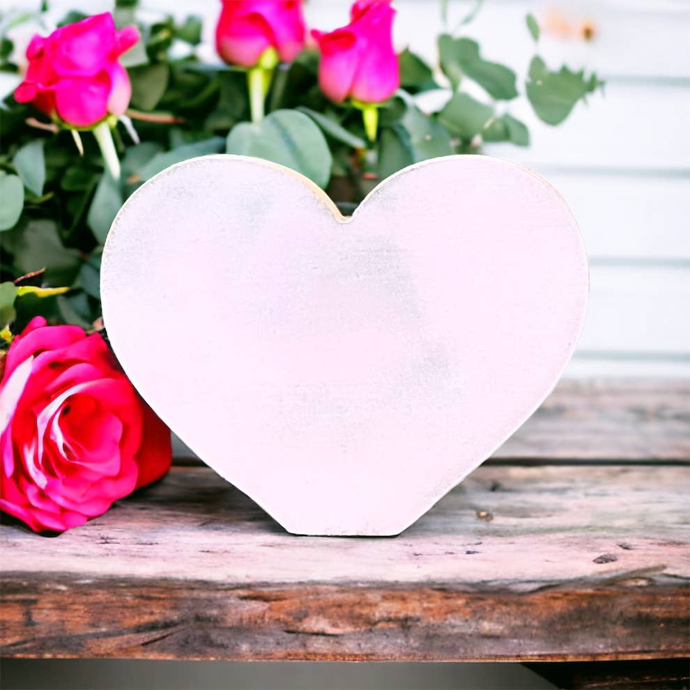 Primitive/Rustic Wood Heart