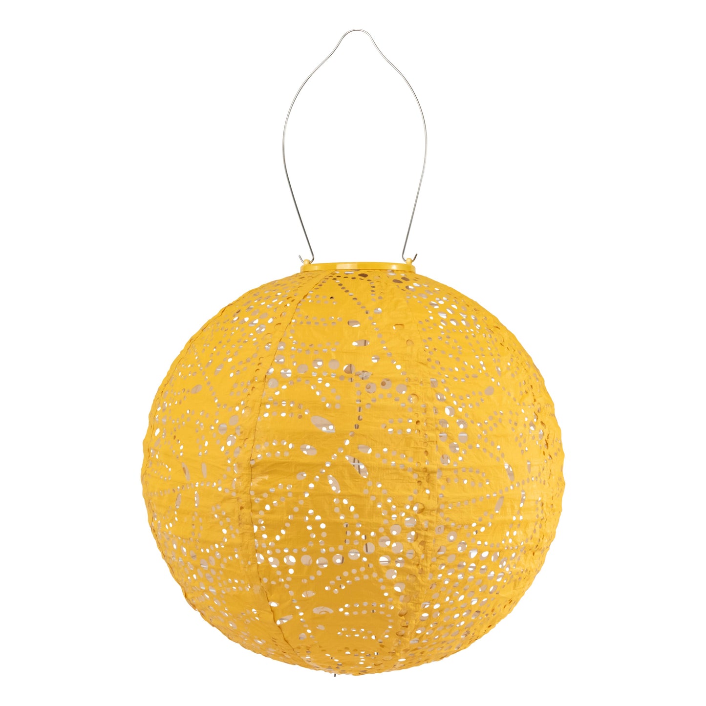 *NEW* Stella Monstera 12" Globe Solar Lantern - Marigold