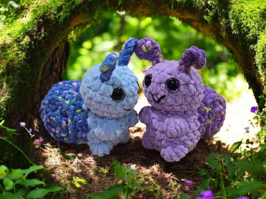 Small, Plush snail toy