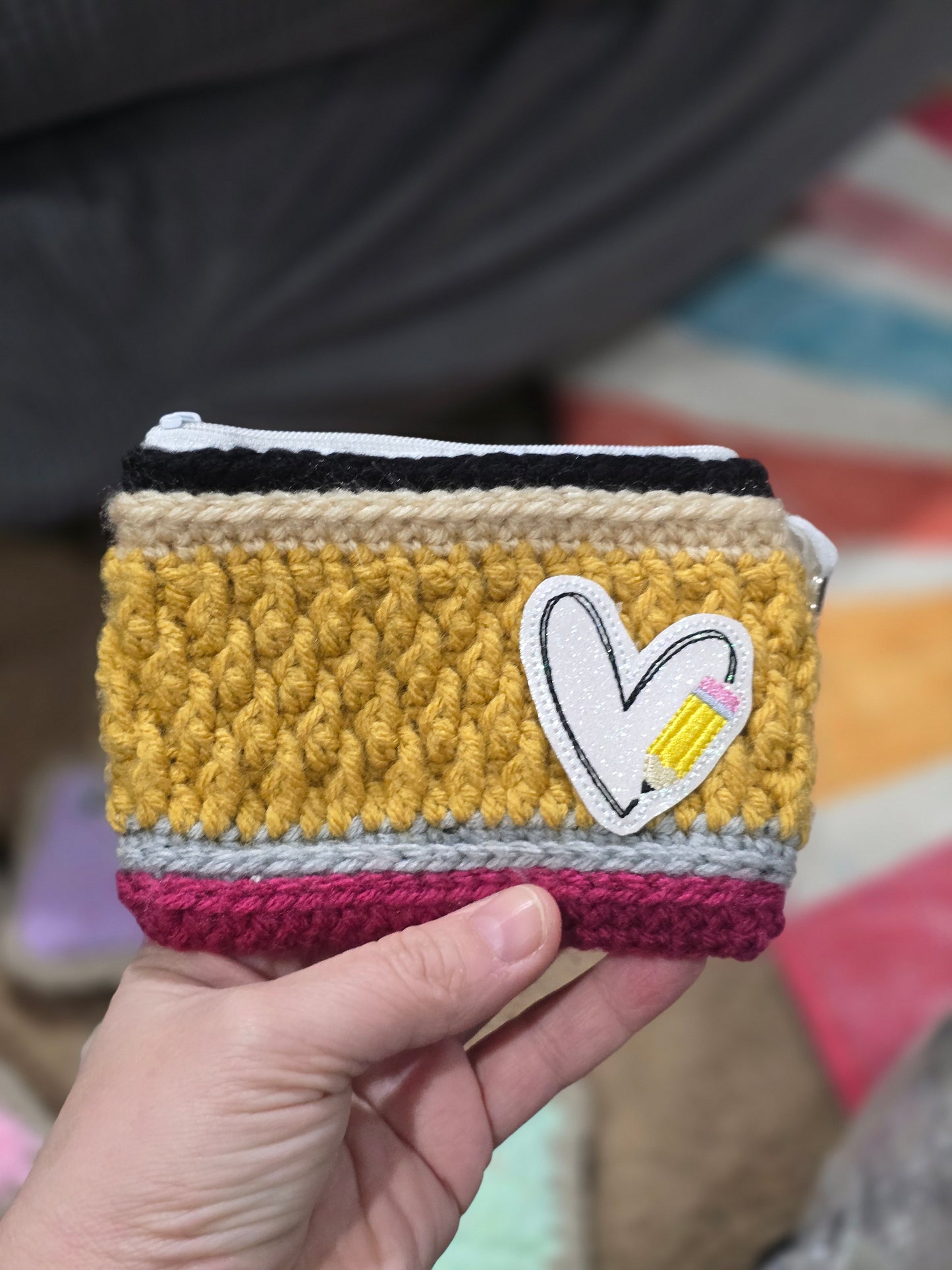 Crocheted Change Purse
