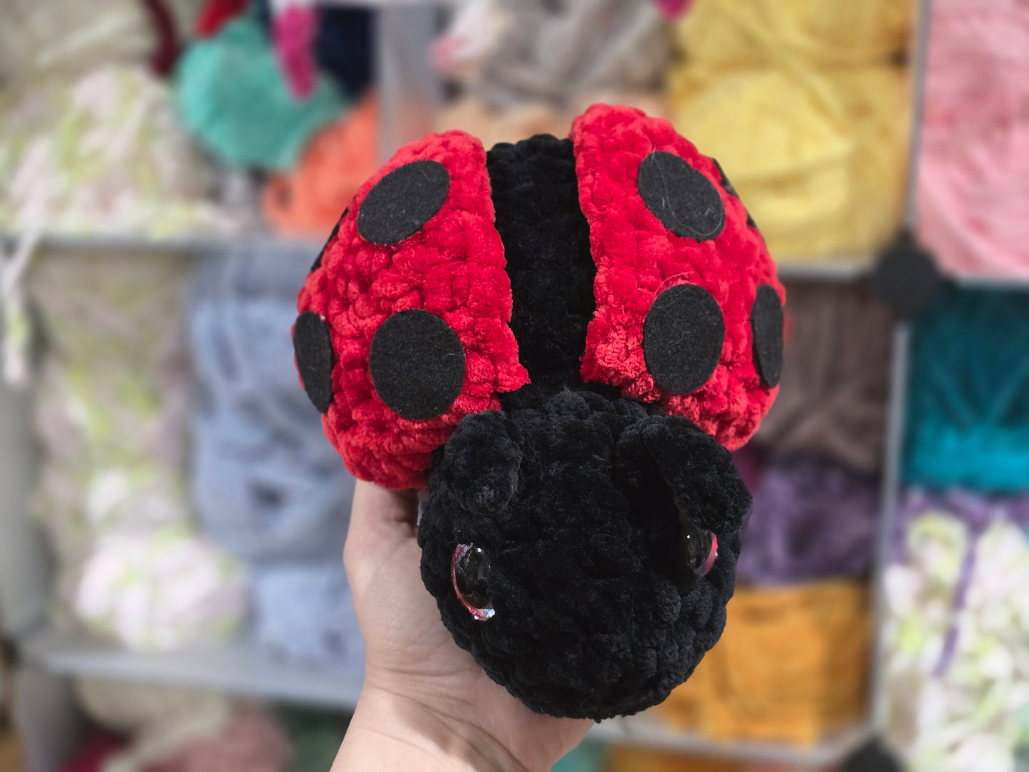 Large Plush ladybug
