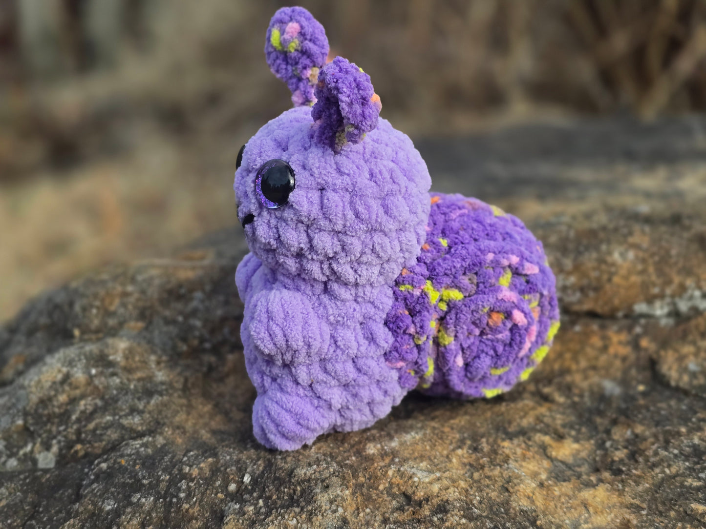 Small, Plush snail toy