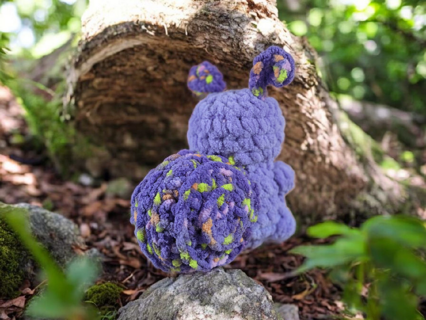Small, Plush snail toy