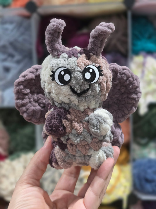 Small Plush butterfly, purple