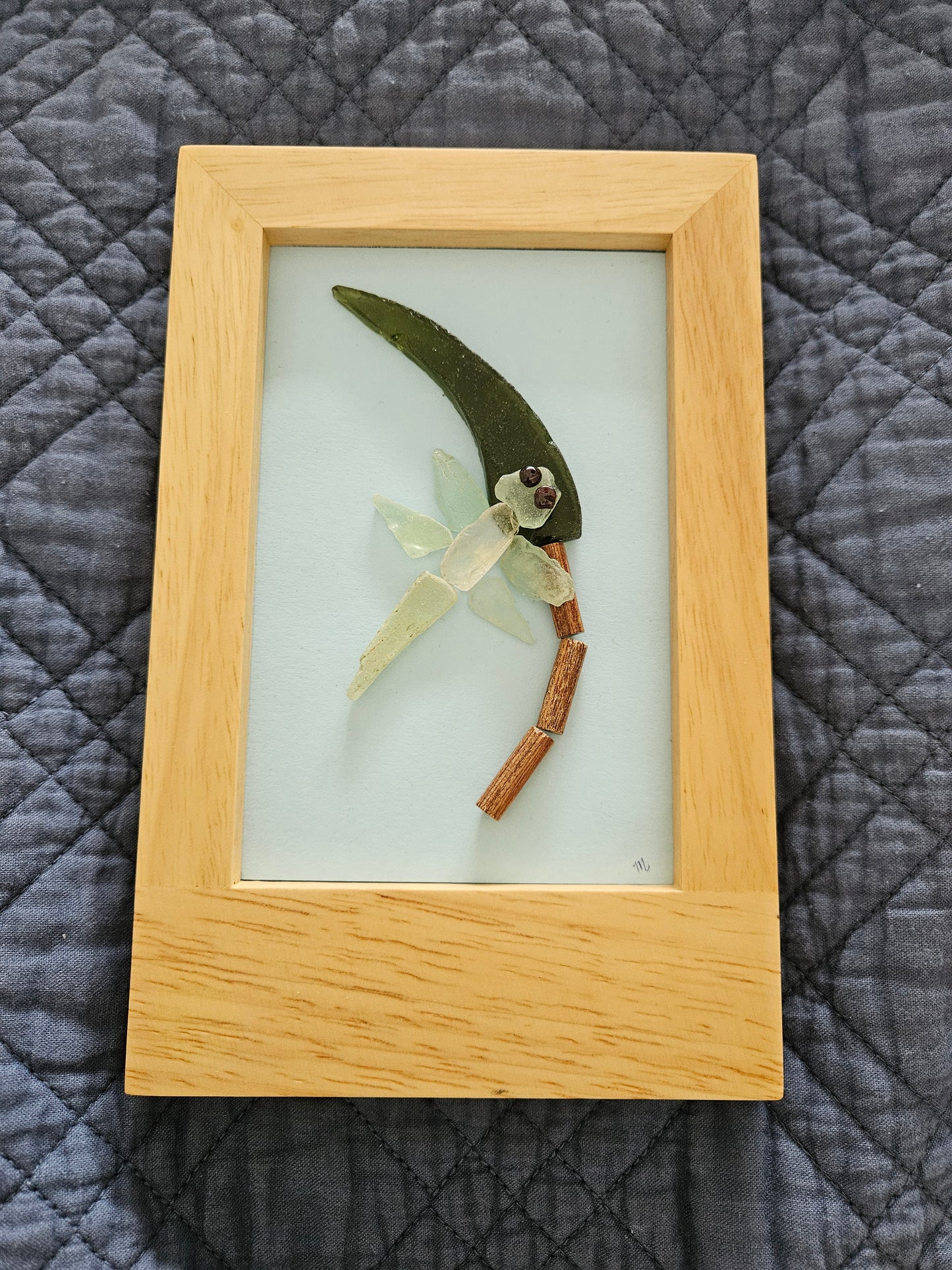 Sea Glass Dragonfly