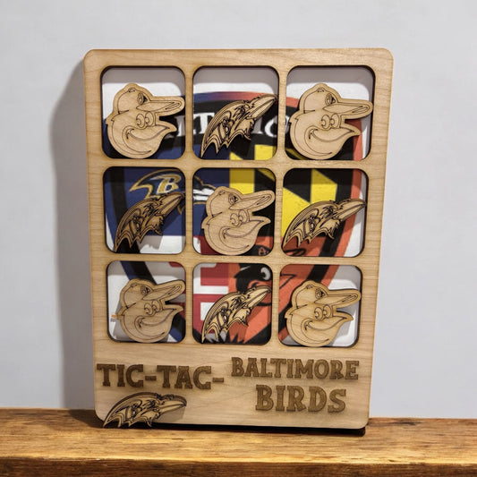 Baltimore birds tic tac toes large