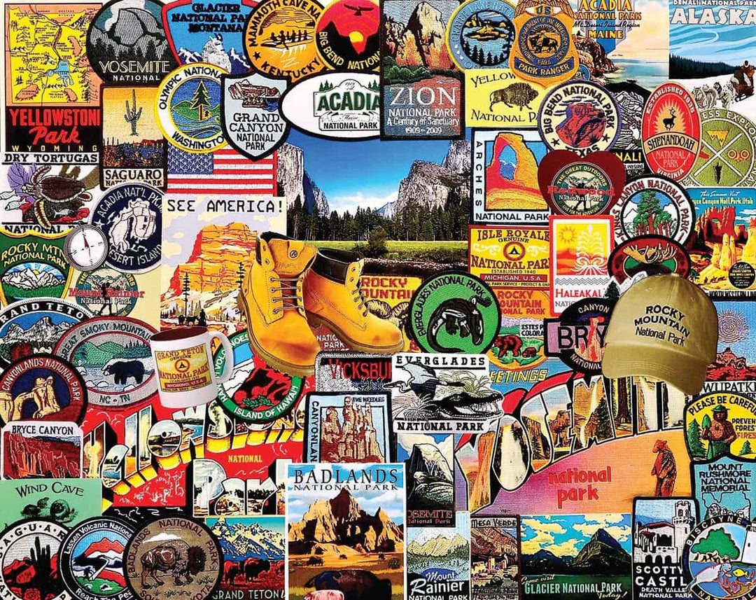 White Mountain Puzzle - 1000 piece