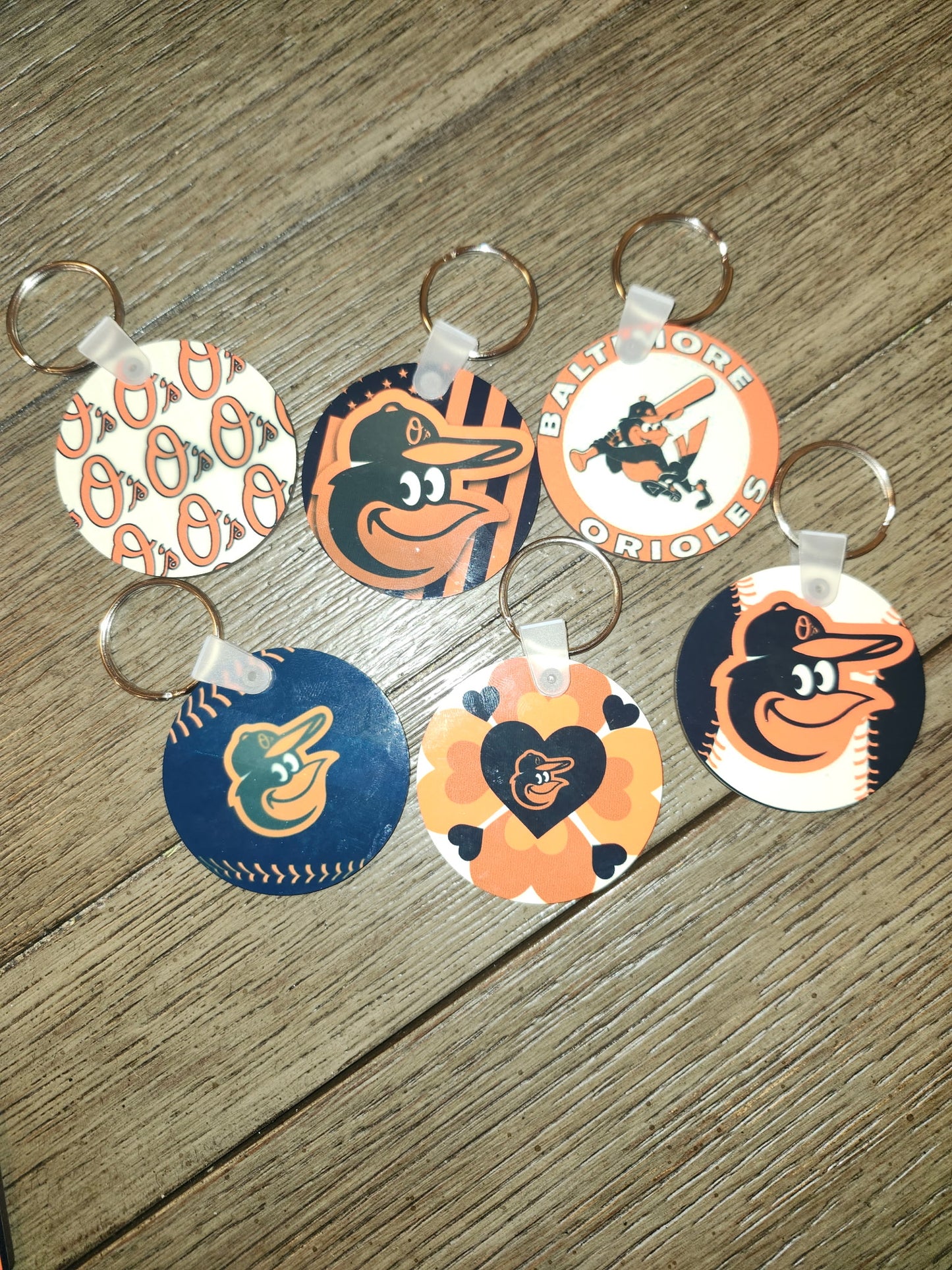 Oriole Keychain