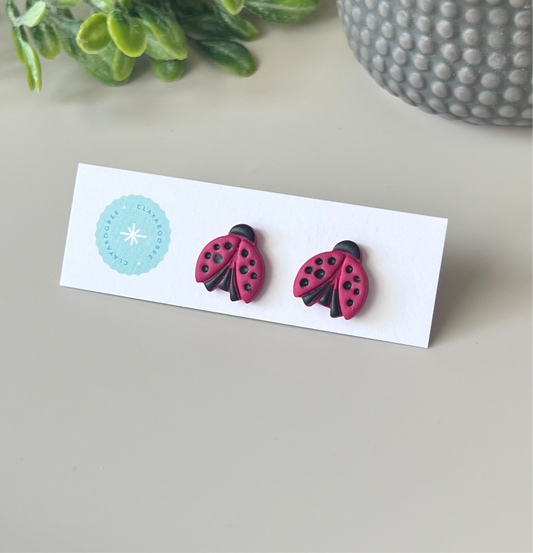 Ladybugs Stud Earrings