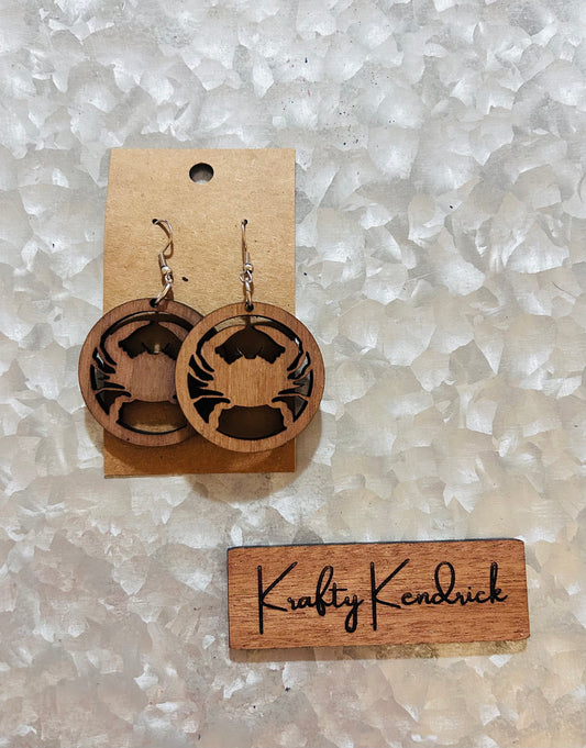 Maryland Crab earrings