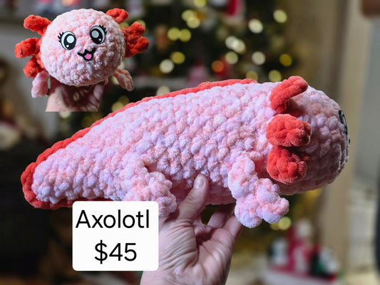 Plush Axolotl