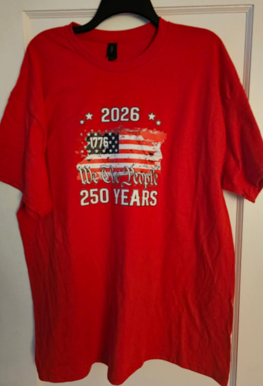 We the People 2026 tshirt