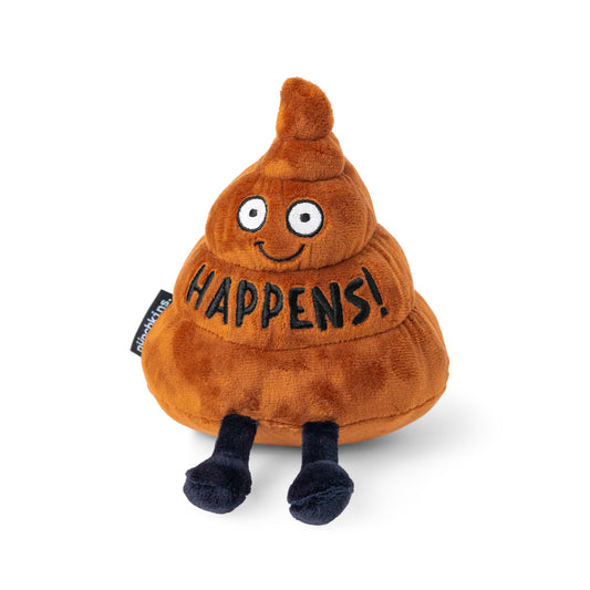 Poop Emoji Plushie, Funny White Elephant Holiday Gift