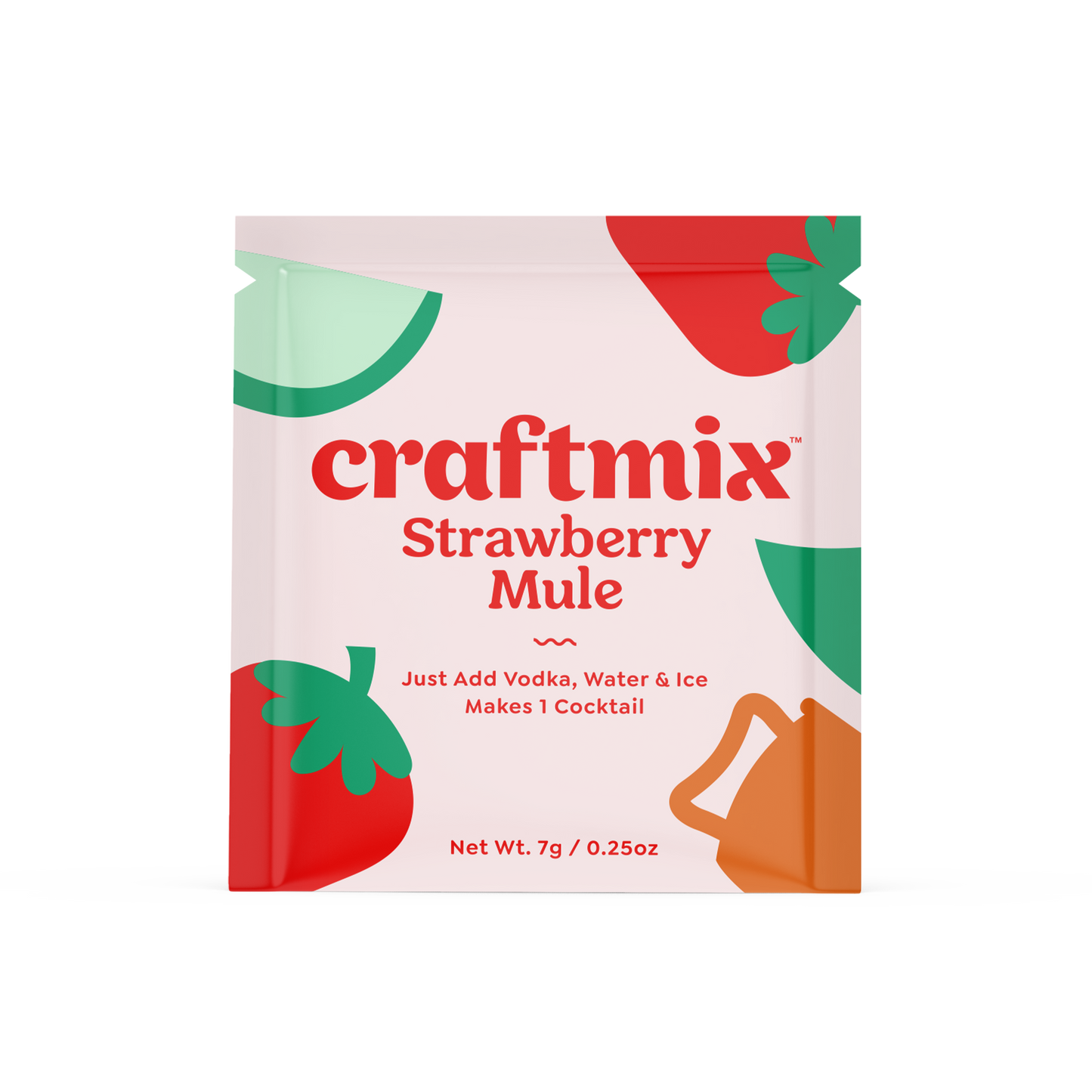 Strawberry Mule Mixer - Single Packets / Caddy Refills