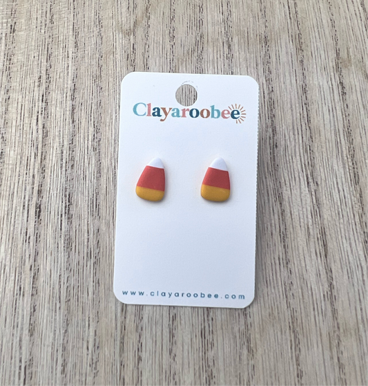 Candy Corn Stud Earrings