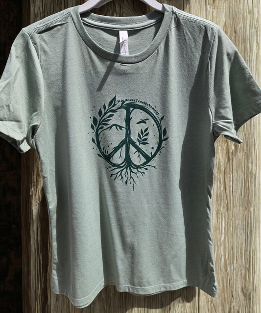 Rooted In Peace Women's Relaxed Fit SS Tee